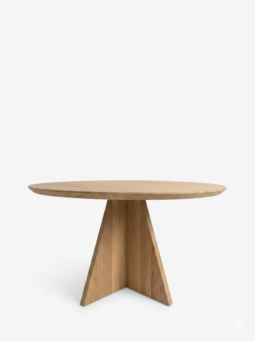 Ronde eikentafel Oslo