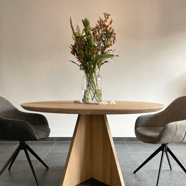 Ronde eikentafel Oslo