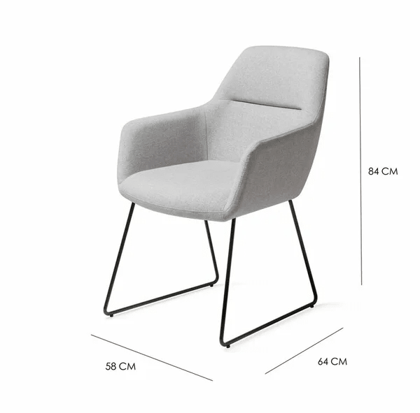 Stoel Kinko Slide Black - Afbeelding 4