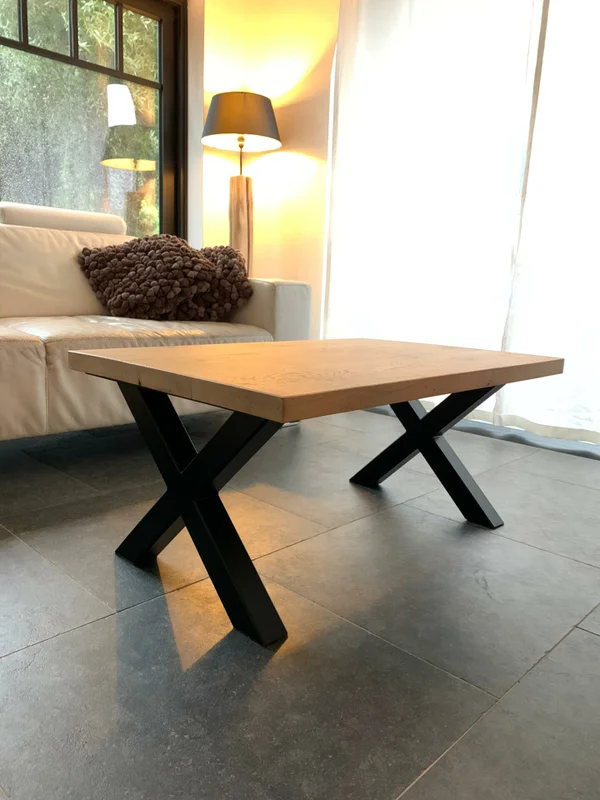 Salontafel X poten
