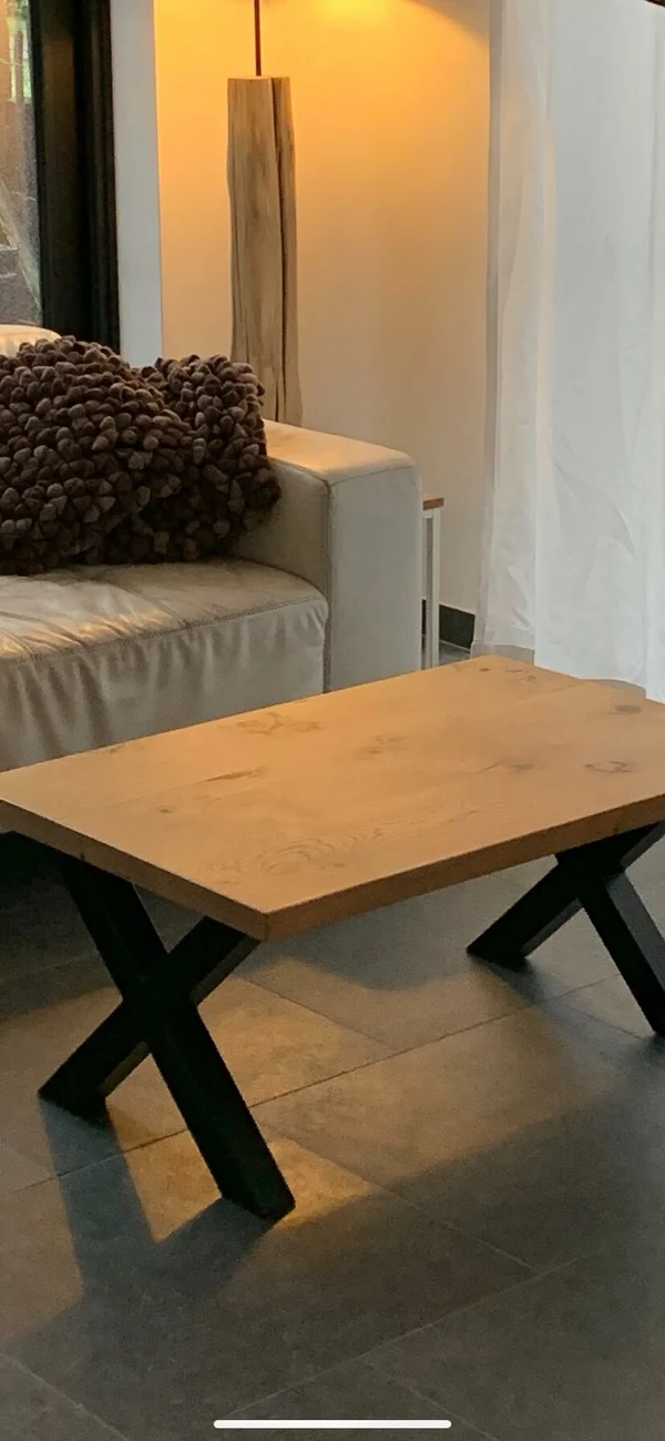 Salontafel X poten - Afbeelding 4