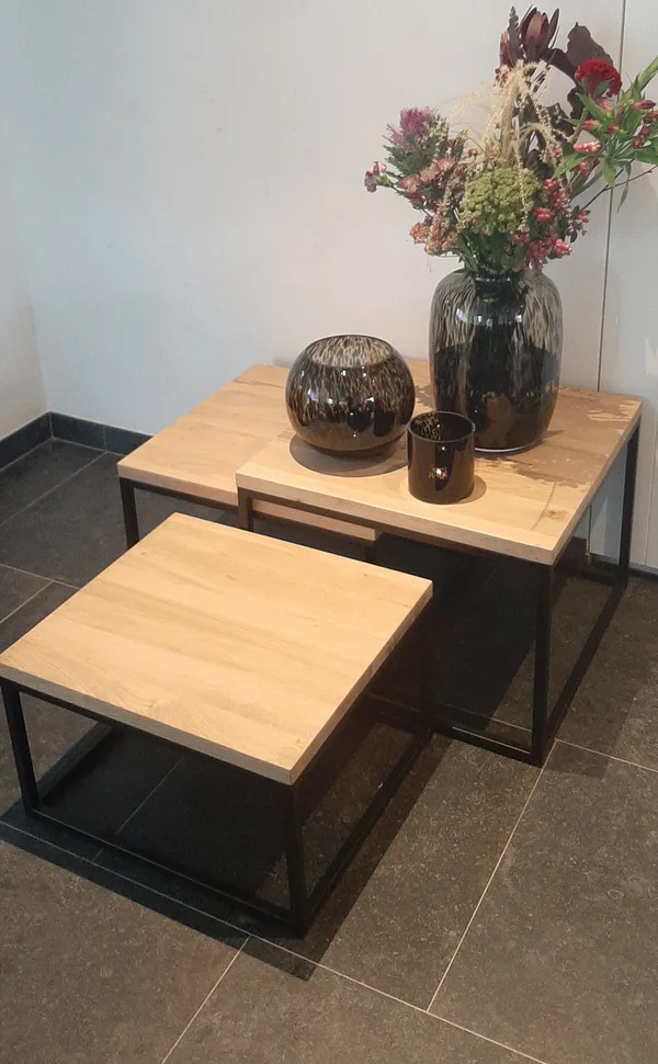 Salontafels set van 3 stuks - Afbeelding 3