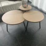 Ronde salontafels set 3 stuks