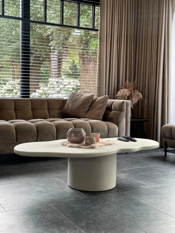 Salontafel liv organische mortex - Afbeelding 3