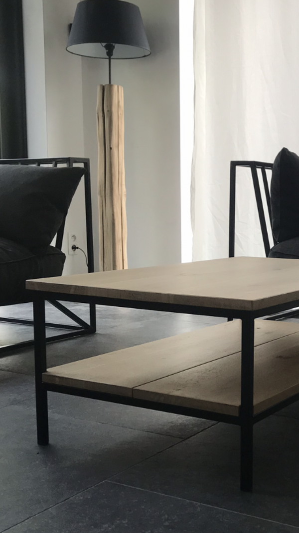 Salontafel met dubbel verdiep - Afbeelding 3