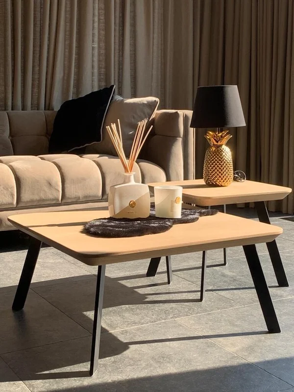 Salontafel set globo vierkant - Afbeelding 2