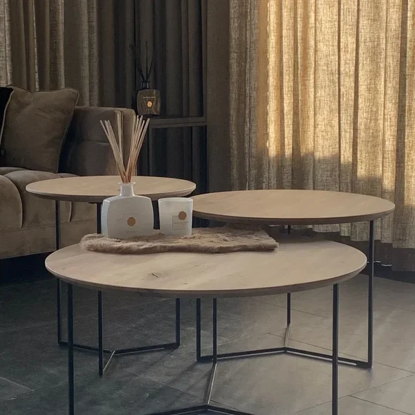 Salontafels Y poot 10/10mm 3 stuks