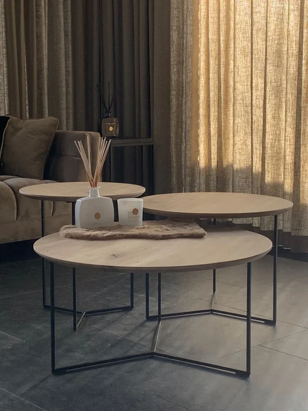 Salontafels Y poot 10/10mm 3 stuks