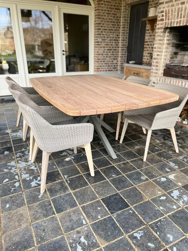 Buitentafel Deens ovaal cumura - Afbeelding 6