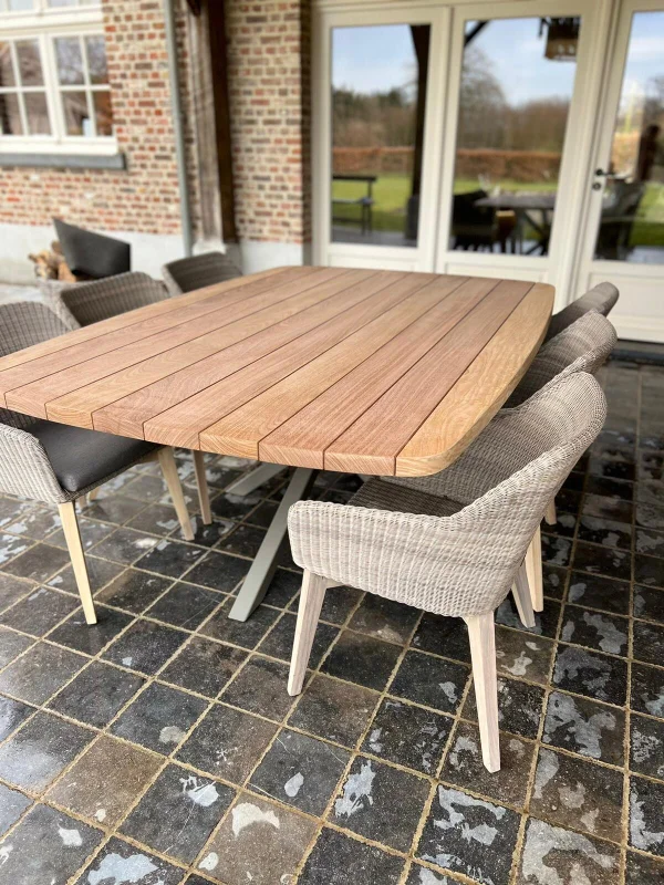 Buitentafel Deens ovaal cumura - Afbeelding 7