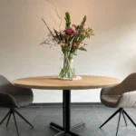 Ronde eikentafel Julio