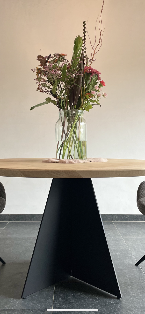 Ronde eikentafel Roia - Afbeelding 5