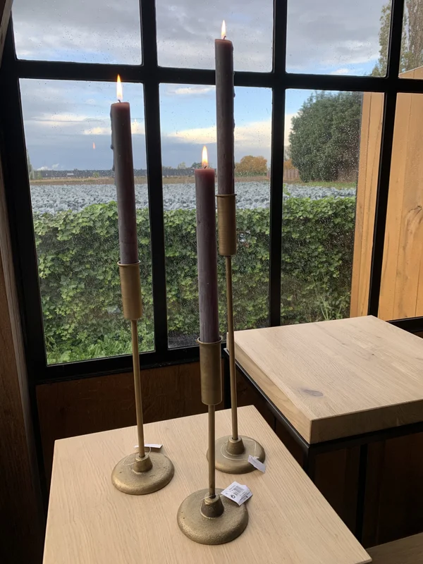 Sokkel in massieve eik - Afbeelding 2