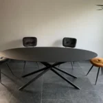 Eettafel Mikado Fenix ovaal