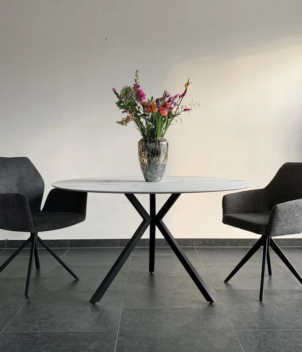 Eettafel rond Newly fenix