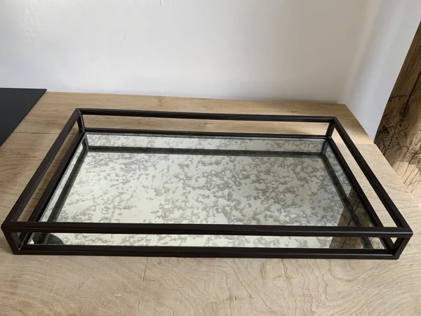 Dienblad Antiek Glas