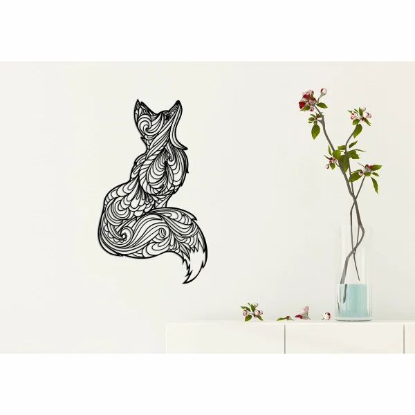 Lasergesneden Vos Mandala