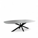 tafel keramiek fout ovaal 3D