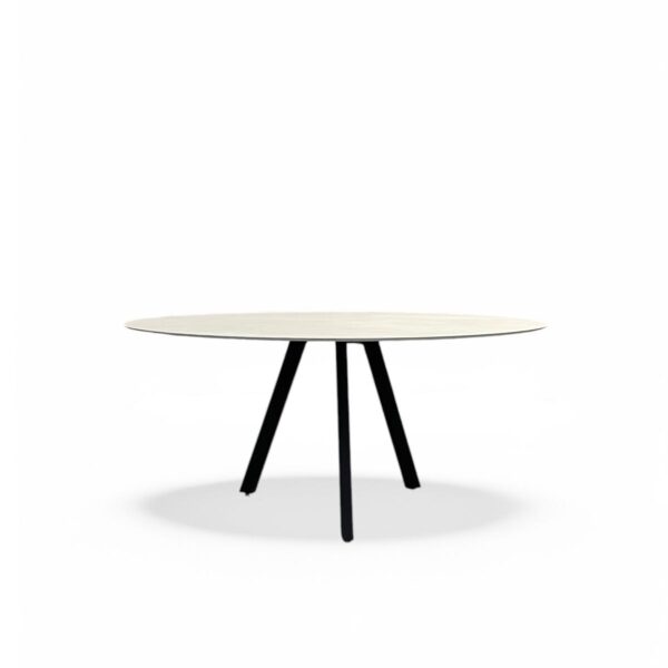 tafel keramiek rond Odil 3