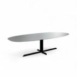 tafel keramiek fout ovaal T poot
