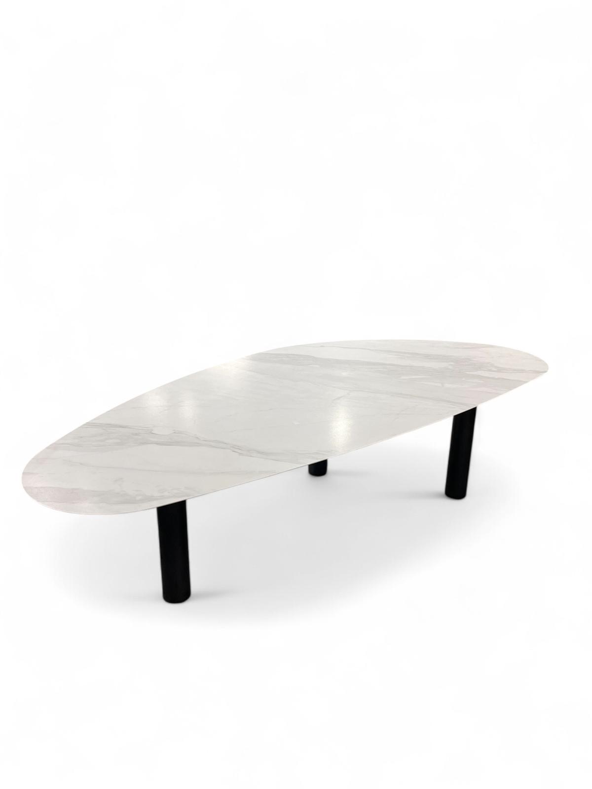 tafel keramiek kiezel Ebonu