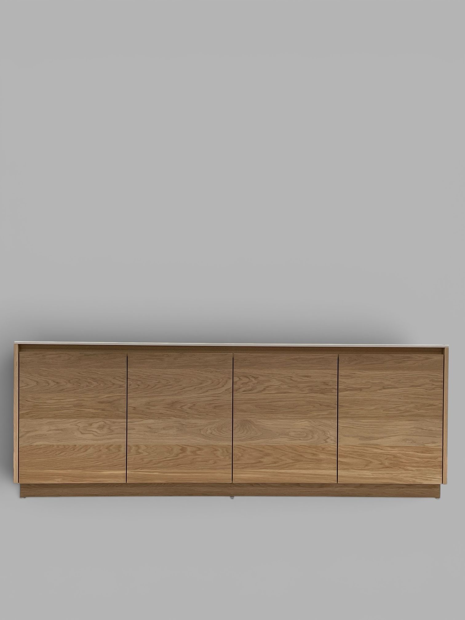Dressoir in massieve eik met keramisch bovenblad - Afbeelding 2